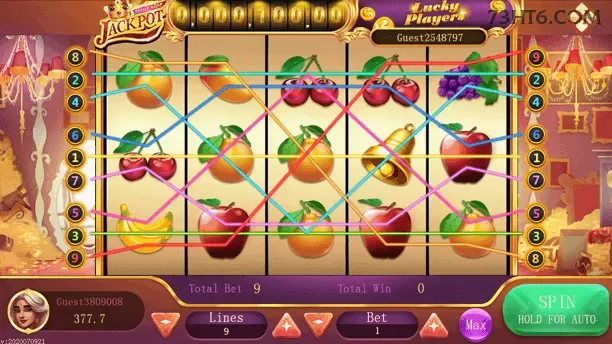 Slots com prêmios 73h